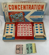 Concentration Game 5th Edition - 1962 - Milton Bradley - Great Condition