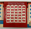 Concentration Game 5th Edition - 1962 - Milton Bradley - Great Condition