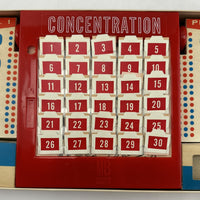 Concentration Game 5th Edition - 1962 - Milton Bradley - Great Condition