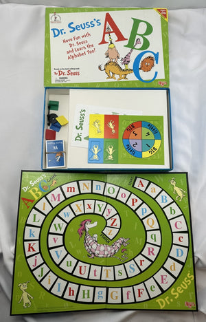 Dr. Seuss's ABC Game - 2000 - University Games - New Old Stock