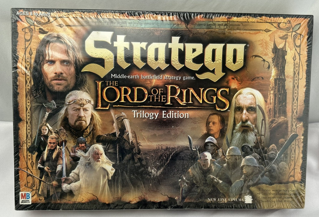 Lord of the Rings Stratego Game - 2004 - Milton Bradley - New/Sealed