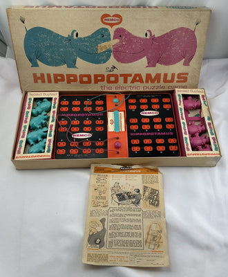 Hippopotamus Game - 1961 - Remco - Very Good Condition