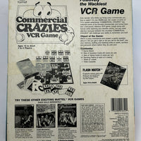 Commercial Crazies Game - 1985 - Pressman - Great Condition