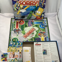 Sorry! Simpsons Edition Game - 2007 - Parker Brothers - Great Condition