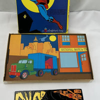 The Amazing Spider-man Adventure Set Colorforms - 1974 - Very Good Condition