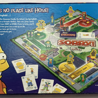 Sorry! Simpsons Edition Game - 2007 - Parker Brothers - Great Condition