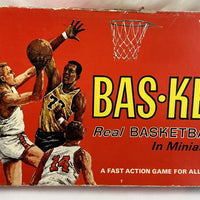 Bas-ket Game Miniature Basketball - 1966 - Cadaco - Good Condition