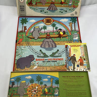 Babar and His Friends: See-Saw Game - 1960 - Milton Badley - Great Condition