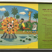 Babar and His Friends: See-Saw Game - 1960 - Milton Badley - Great Condition