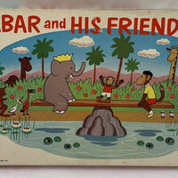 Babar and His Friends: See-Saw Game - 1960 - Milton Badley - Great Condition