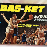 Bas-ket Game Miniature Basketball - 1969 - Cadaco - Good Condition