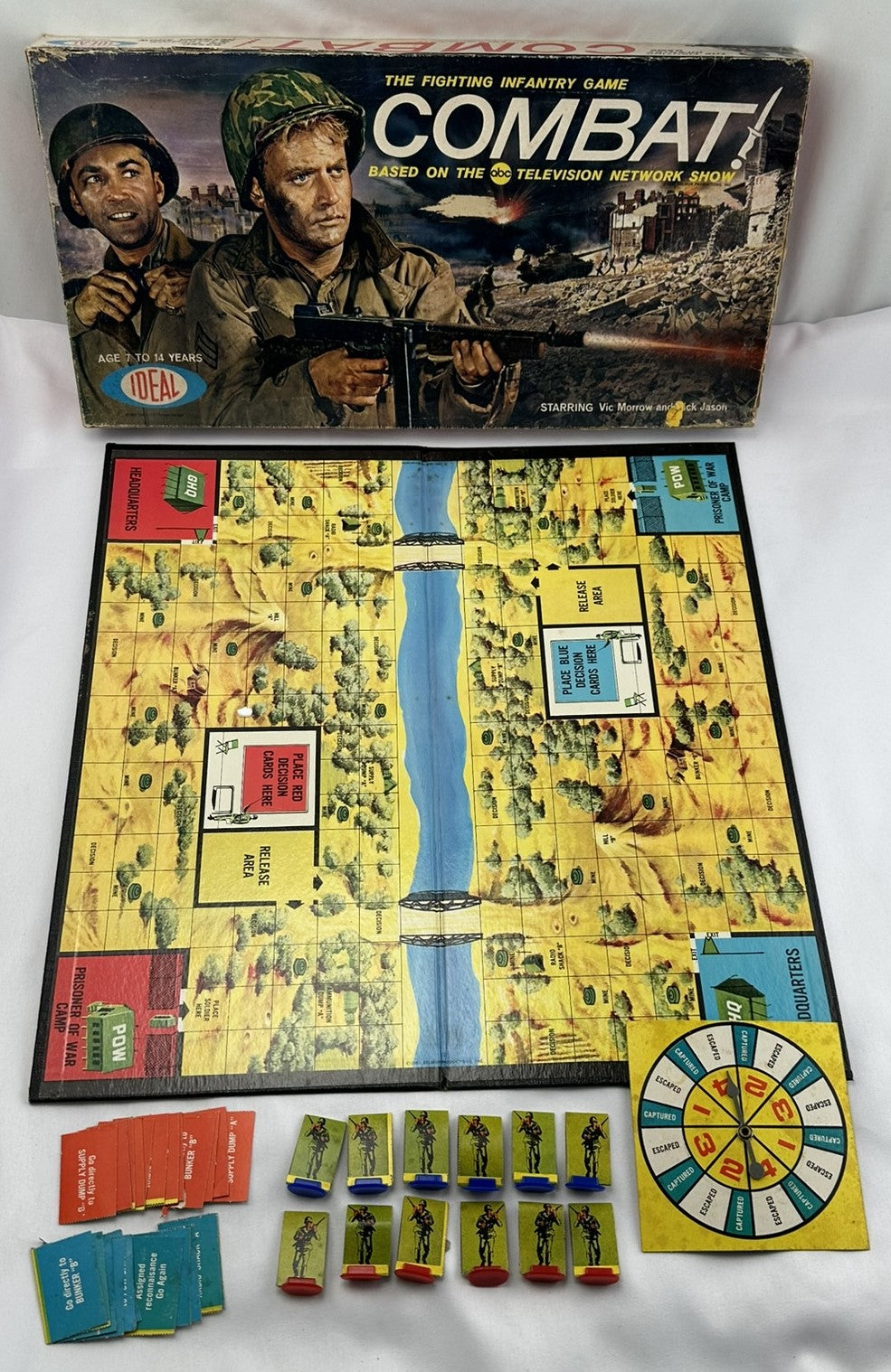 Combat Game - 1963 - Ideal - Good Condition