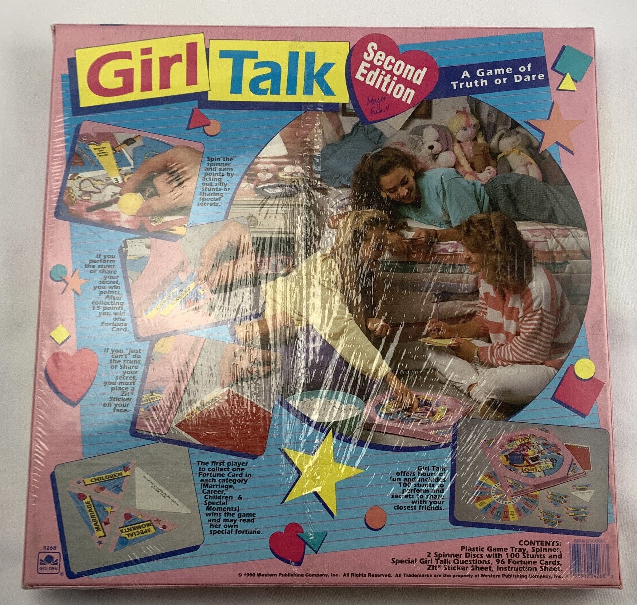 Girl Talk Board Game 2nd Edition - 1990 - Golden - NEW/SEALED