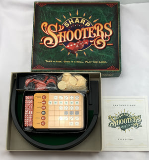 Sharp Shooters Dice Game - 1994 - Milton Bradley - New Old Stock