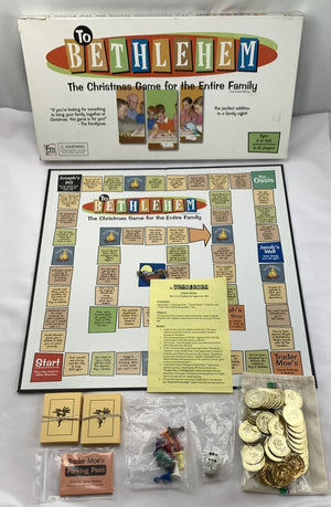 To Bethlehem: The Christmas Game for the Entire Family - Fm Games - Very Good Condition