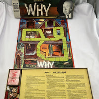 Alfred Hitchcock Presents Why Game - 1967 - Milton Bradley - Great Condition