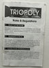 Triopoly Board Game - Reveal Entertainment - Great Condition