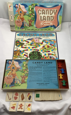 Candy Land Game - 1962 - Milton Bradley - Very Good Condition