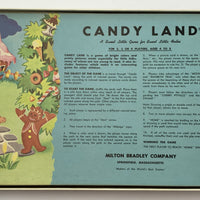 Candy Land Game - 1962 - Milton Bradley - New Old Stock All Pieces Sealed