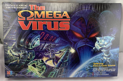 Omega Virus Game - 1992 - Milton Bradley - New/Sealed