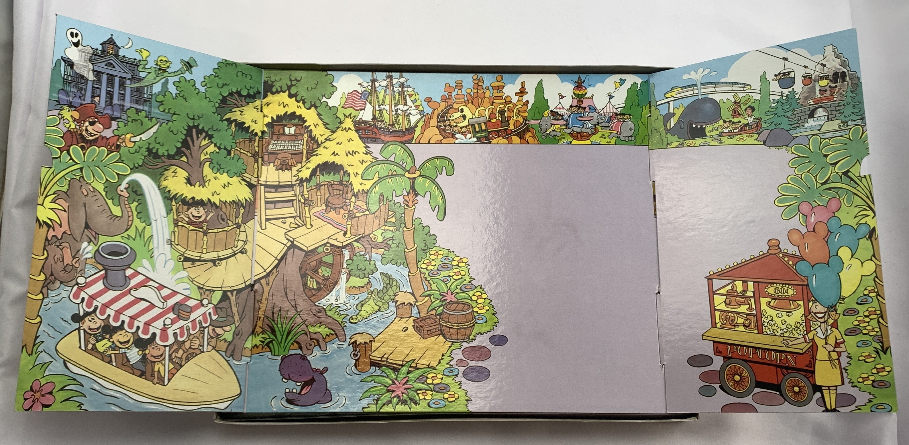 Disney Magic Kingdom Colorforms Set - 1979 - Very Good Condition