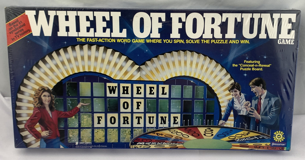 Wheel of Fortune Game - 1985 - Pressman - New/Sealed