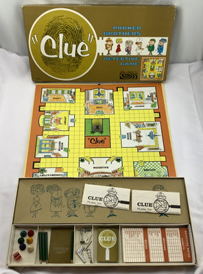 Clue Game - 1963 - Parker Brothers - Great Condition