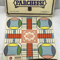 Parcheesi Game Gold Edition - 1959 - Selchow & Righter - Good Condition