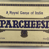 Parcheesi Game Gold Edition - 1959 - Selchow & Righter - Good Condition