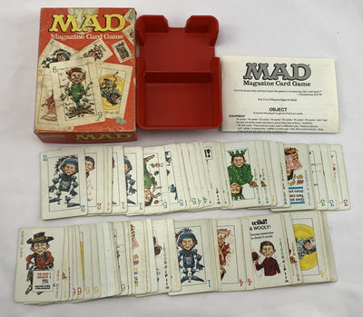 Mad Magazine Card Game - 1979 - Parker Brothers - Good Condition