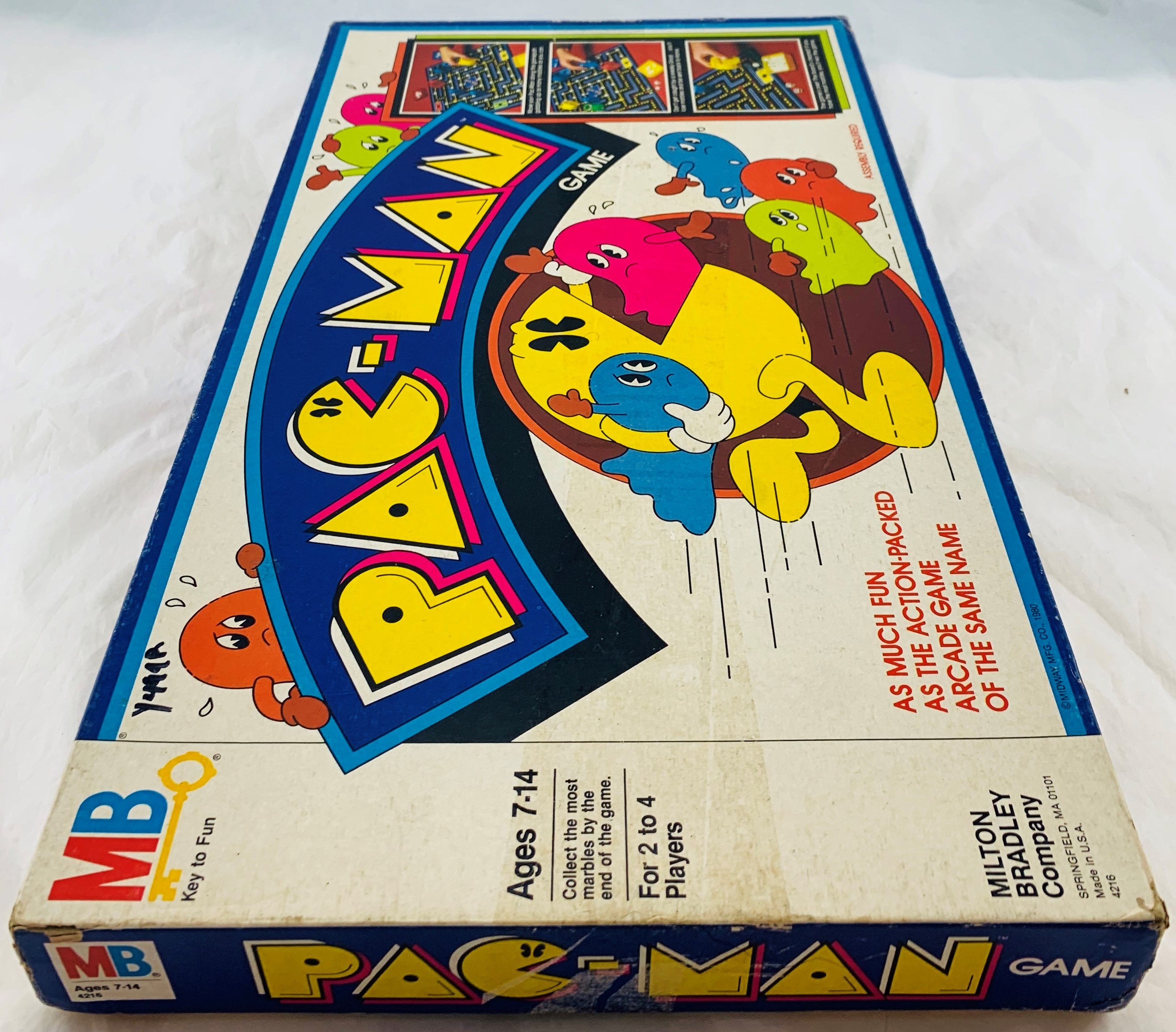 Pac-man Board Game - 1982 - Milton Bradley - Great Condition