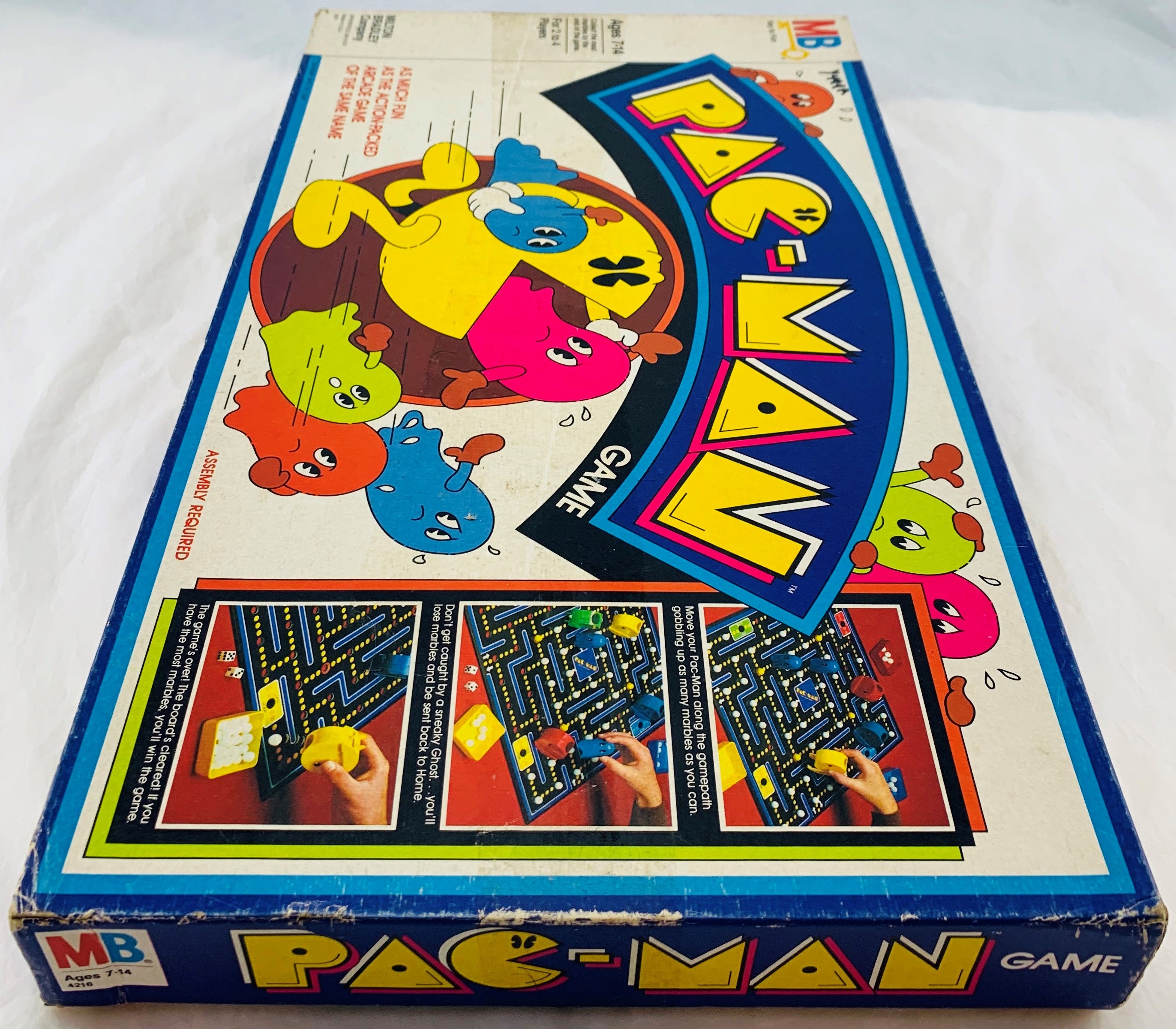 Pac-man Board Game - 1982 - Milton Bradley - Great Condition