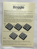 Boggle Vintage Bookshelf Edition Linen Book Game - Parker Brothers - Great Condition