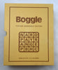 Boggle Vintage Bookshelf Edition Linen Book Game - Parker Brothers - Great Condition