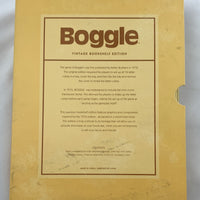 Boggle Vintage Bookshelf Edition Linen Book Game - Parker Brothers - Great Condition