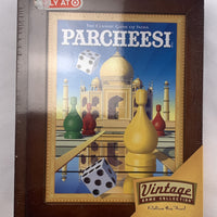 Parcheesi Game of India Wood Box Book Edition - 2005 - Hasbro - New/Sealed