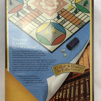 Parcheesi Game of India Wood Box Book Edition - 2005 - Hasbro - New/Sealed