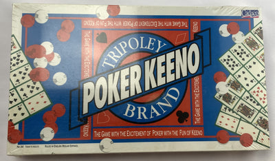 Tripoley Poker Keeno Game - 1995 - Cadaco - New/Sealed