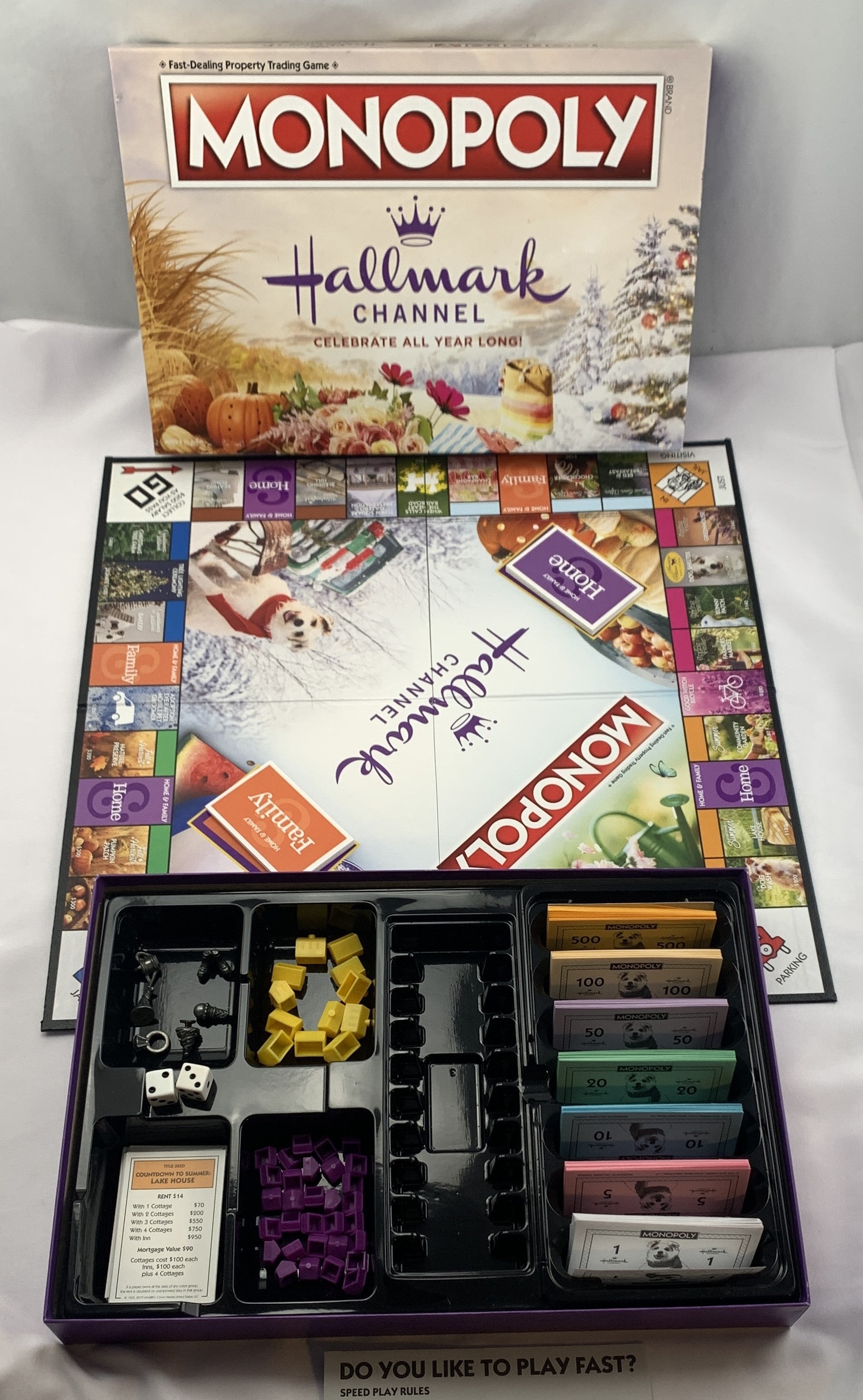 Hallmark Channel Monopoly - USAopoly - Great Condition