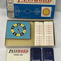 Password Game 9th Edition - 1971 - Milton Bradley - Great Condition