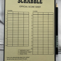 Vintage Scrabble Linen Book Game - 2019 - Milton Bradley - Great Condition