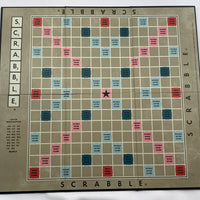 Vintage Scrabble Linen Book Game - 2019 - Milton Bradley - Great Condition