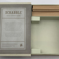 Vintage Scrabble Linen Book Game - 2019 - Milton Bradley - Great Condition