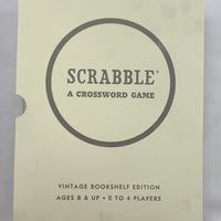 Vintage Scrabble Linen Book Game - 2019 - Milton Bradley - Great Condition