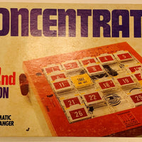 Concentration Game 22nd Edition - 1982 - Milton Bradley - Great Condition