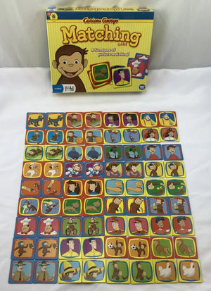 Curious George Matching Game - 2009 - Wonder Forge - Great Condition