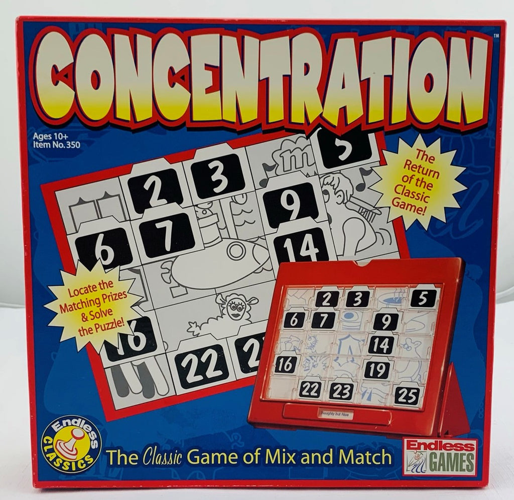 Concentration Game - 2002 - Endless Games - New Old Stock