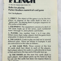 Flinch Game - 1976 - Parker Brothers - Never Played