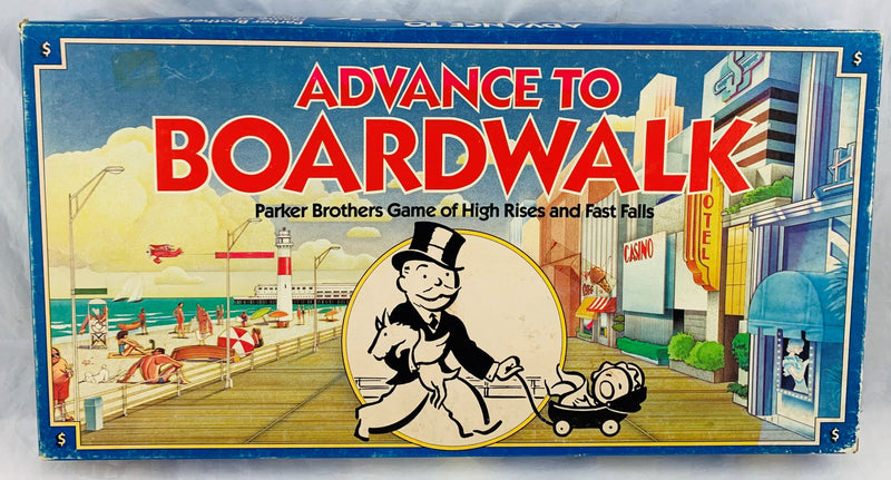 バッグと財布 お宝 モノポリー 1985年 海外版 Advance to Boardwalk