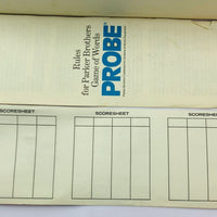 Probe Game of Words - 1974 - Parker Brothers - Great Condition